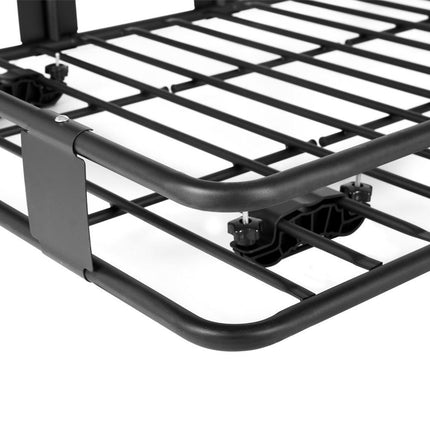 Giantz Universal Car Roof Rack Basket Luggage Vehicle Cargo Carrier 160cm Black.