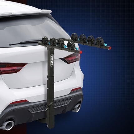 Giantz 4 Bicycle Carrier Bike Rack Car Rear Hitch Mount 2" Towbar Foldable,Giantz 4 Bicycle Carrier Bike Rack Car Rear Hitch Mount 2" Towbar Foldable.