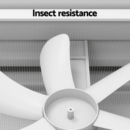 Weisshorn Caravan Roof Vent Fan Air Exhaust Hatch 12V RV Motorhome Camper White.