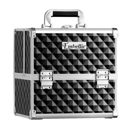 Embellir Makeup Case Beauty Organiser Bag Travel Large Cosmetic Storage Portable.