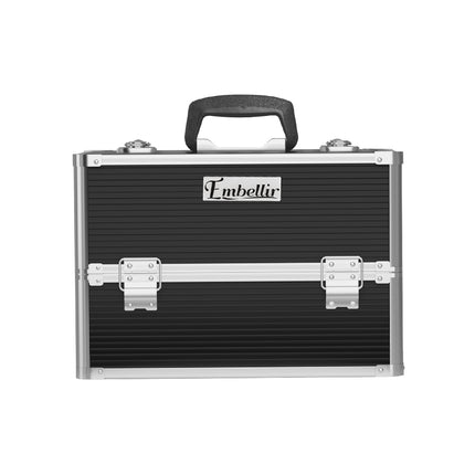 Embellir Portable Cosmetic Beauty Makeup Case- Black.