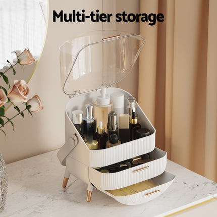 Embellir Makeup Organizer Portable Cosmetic Organizer Storage Box Jewellery Holder.