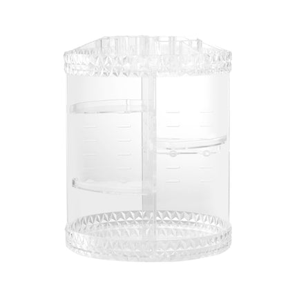 Embellir Makeup Organizer Acrylic Rotating Cosmetic Organizer Storage Display Holder.