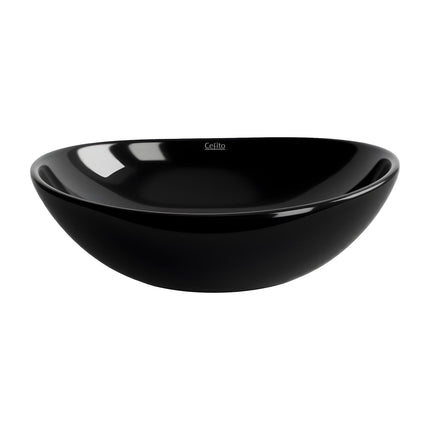 Cefito Bathroom Basin Ceramic Vanity Sink Hand Wash Bowl 41x34cm.