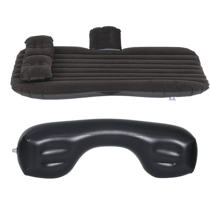 Weisshorn Car Mattress 134x78 Inflatable SUV Back Seat Camping Bed Black.