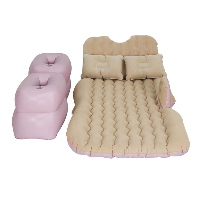 Weisshorn Car Mattress 176x80 Inflatable SUV Back Seat Camping Bed Beige.