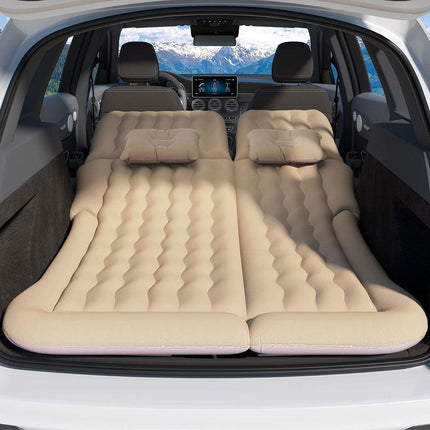 Weisshorn Car Mattress 175x130 Inflatable SUV Back Seat Camping Bed Beige.