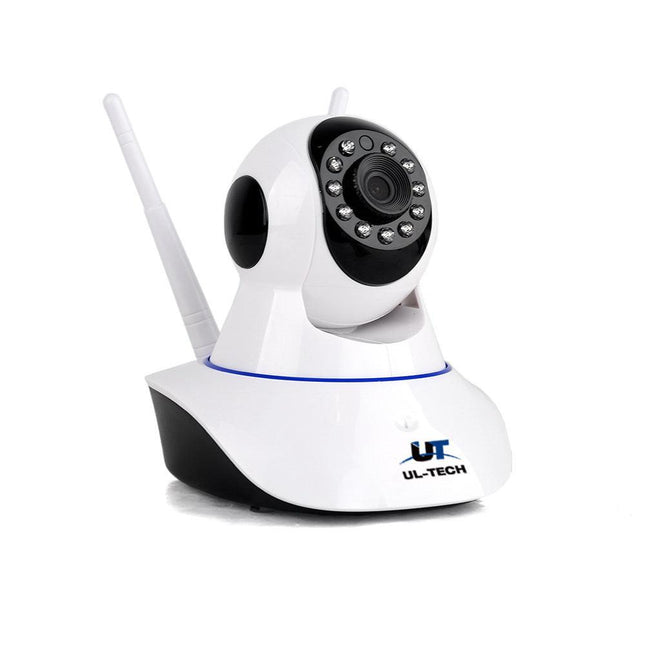 UL-tech 1080P Wireless IP Camera Security WIFI Cam White.