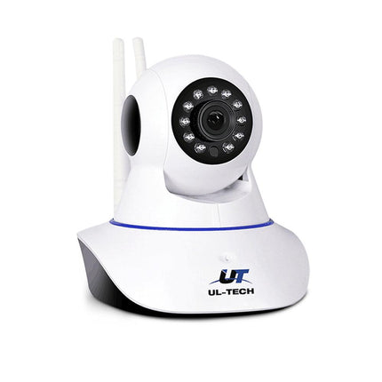 UL-tech 1080P Wireless IP Camera Security WIFI Cam White.