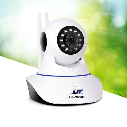 UL-tech 1080P Wireless IP Camera Security WIFI Cam White.