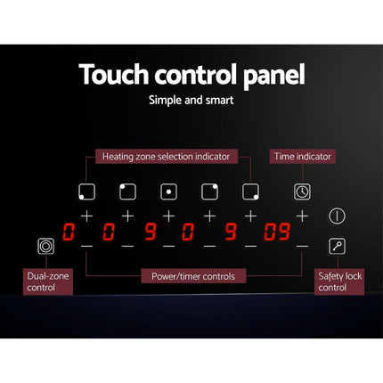 Devanti Electric Ceramic Cooktop 90cm.