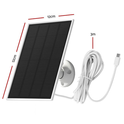 UL-tech Solar Panel For Security Camera Wireless 3W.