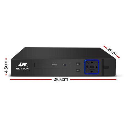 UL-tech 8CH DVR 1080P 5in1 CCTV Video Recorder.