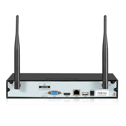 UL-tech Wireless CCTV Security System 8CH NVR 3MP 6 Bullet Cameras.