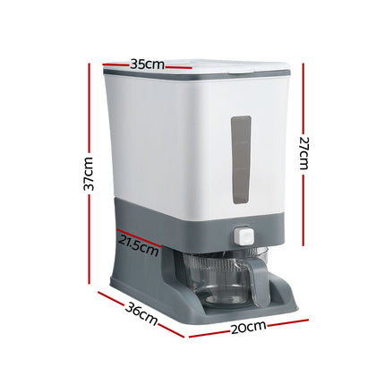 5-Star Chef Cereal Dispenser Rice Container 12KG.