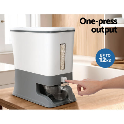 5-Star Chef Cereal Dispenser Rice Container 12KG.
