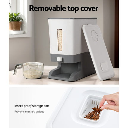 5-Star Chef Cereal Dispenser Rice Container 12KG.