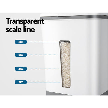 5-Star Chef Cereal Dispenser Rice Container 12KG.