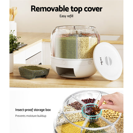 5-Star Chef Cereal Dispenser Grain Container 7KG.