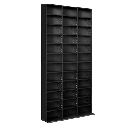 Artiss Bookshelf CD Storage Rack - BERT Black.