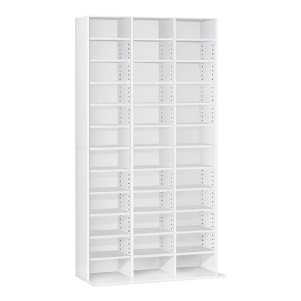 Artiss Bookshelf CD Storage Rack - BERT White.
