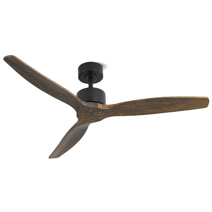 Devanti 52'' Ceiling Fan AC Motor 3 Blades w/Remote - Dark Wood.