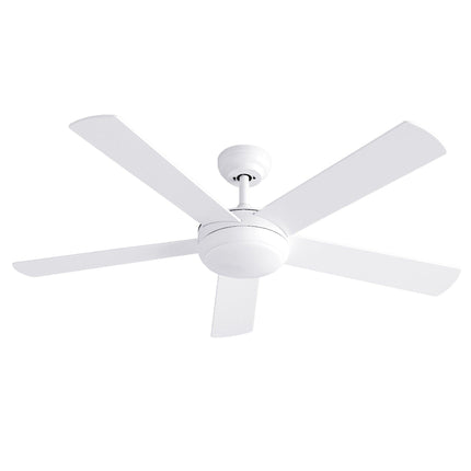 Devanti 52'' Ceiling Fan 5 Blades DC Motor w/Light w/Remote White.