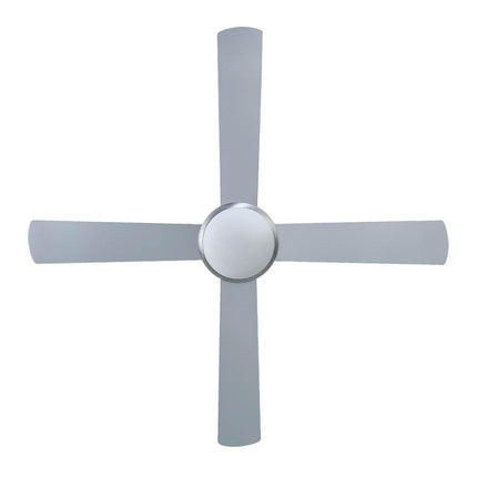 Devanti 52'' Ceiling Fan DC Motor w/Light w/Remote - Silver.