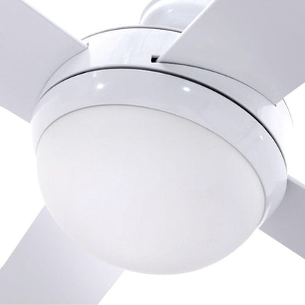 Devanti 52'' Ceiling Fan DC Motor w/Light w/Remote - White.
