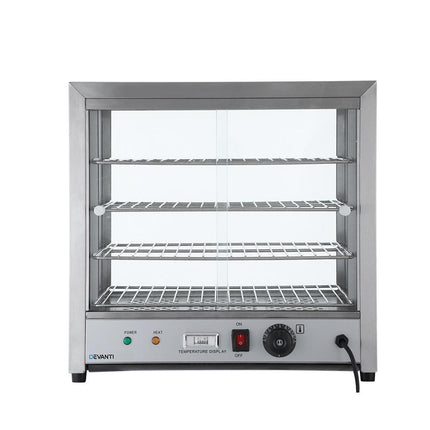 Devanti Commercial Food Warmer Hot Display Showcase Cabinet 54cm.