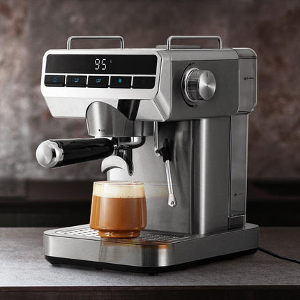 Devanti 20 Bar Coffee Machine Espresso Cafe Maker.