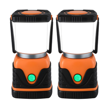 Weisshorn 2-Pack LED Camping Lanterns, 1000LM Super Bright Waterproof Portable Emergency Tent Lights.