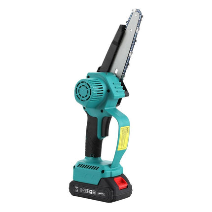 Giantz 6" Mini Cordless Electric Chainsaw Rechargeable Wood Cutter.