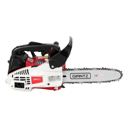 Giantz 25cc Petrol Chainsaw 10" Bar E-Start Tree Pruning Chain Saw.