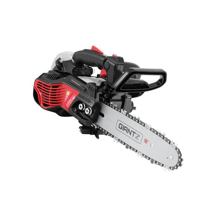 Giantz 25CC Petrol Chainsaw 10'' Bar Chain Saw Lightweight for Pruning Cutting.