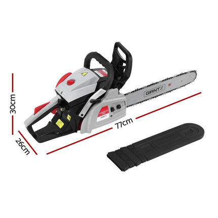 Giantz 42CC Petrol Chainsaw 16'' Bar Chain Saw Lightweight for Pruning Cutting.