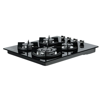 Devanti Gas Cooktop 60cm Stove Hob Black.