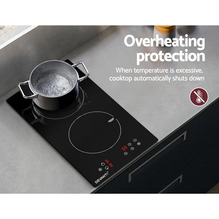 Devanti Induction Cooktop 30cm Electric Cooker.