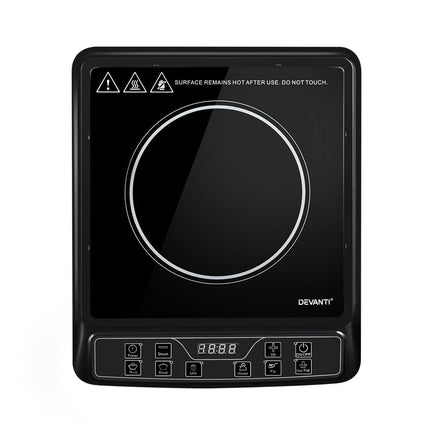 Devanti Induction Cooktop 30cm Portable Cooker.