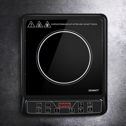 Devanti Induction Cooktop 30cm Portable Cooker.