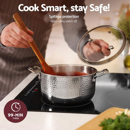 Devanti Induction Cooktop 60cm Electric Cooker.