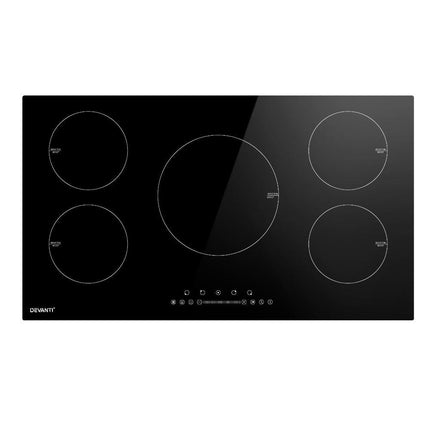 Devanti Induction Cooktop 90cm Electric Cooker.