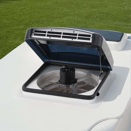 Weisshorn Caravan Air Vent Roof Hatch 12V Shower Fan Reversible Airlfow Rainy Use Camper.