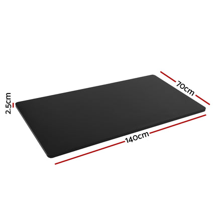 Artiss Standing Desk Top Black 140CM.