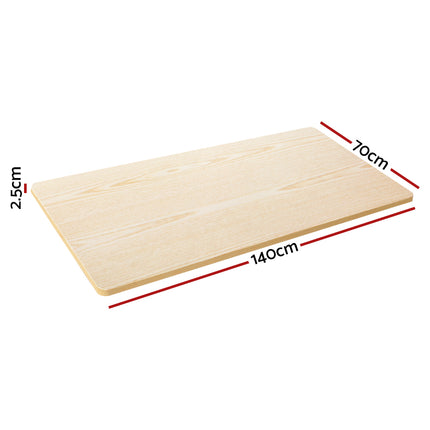 Artiss Standing Desk Top White Oak 140CM.