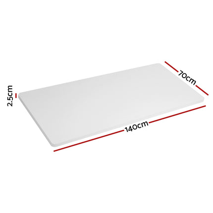 Artiss Standing Desk Top White 140CM.