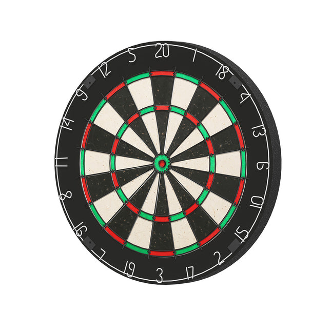 18" Dartboard Dart Board with Steel Darts Competition Party Game.
