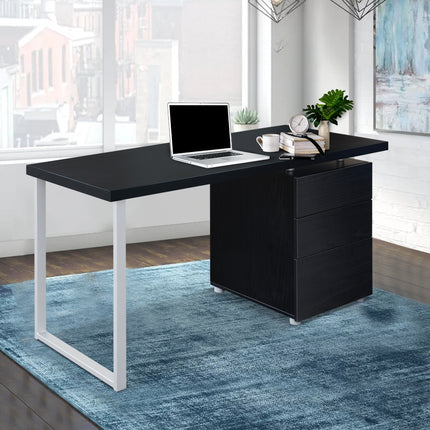 Artiss Computer Desk Drawer Black 140CM.
