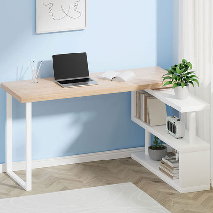 Artiss Computer Desk Bookshelf 140CM.