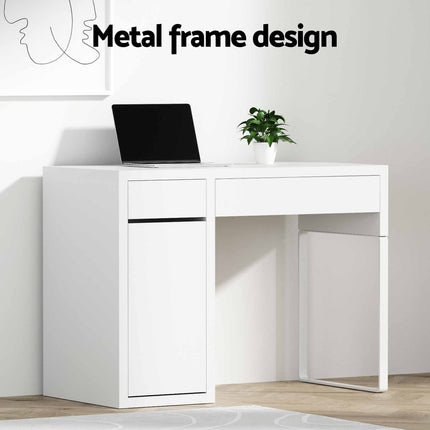 Artiss Computer Desk Drawer Cabinet White.